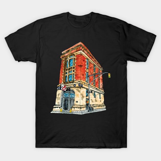 Firehouse, Hook & Ladder Company 8 T-Shirt by mpflies2